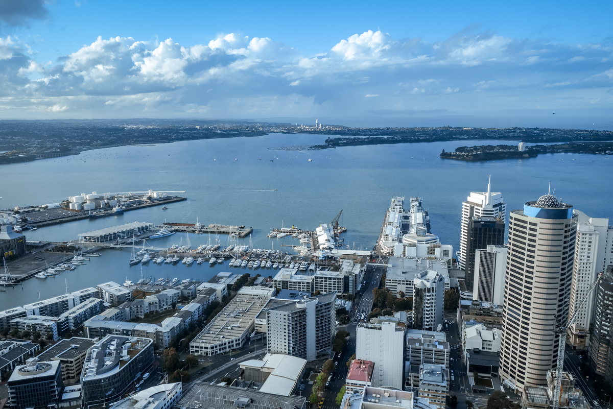Auckland Aerial View 